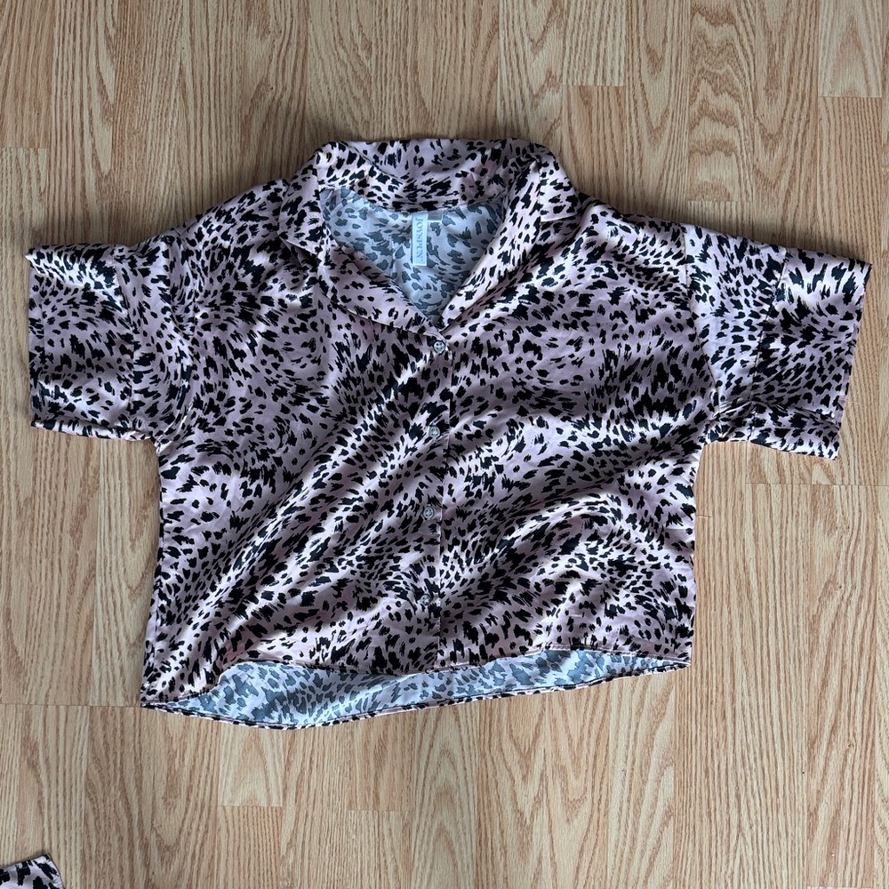 JOYSPUN Leopard Print PJ set